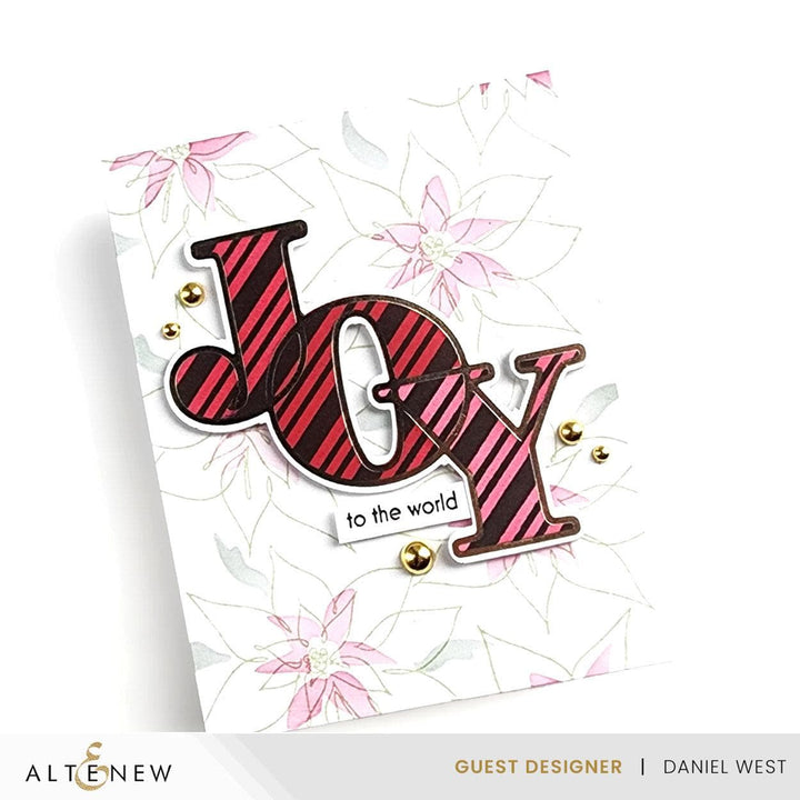 Altenew Die & Stencil & Hot Foil Plate Bundle Joy