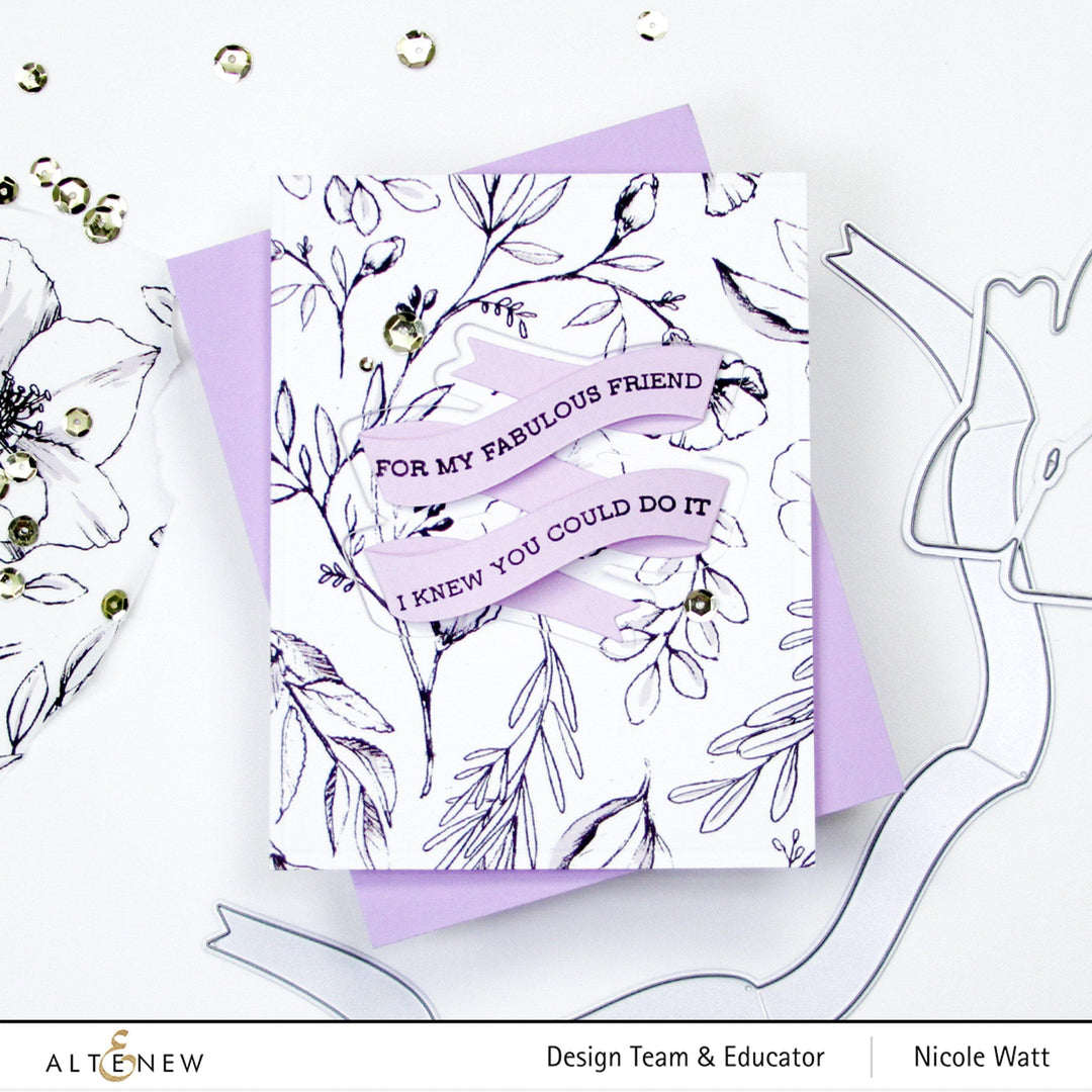 Part A-Glitz Art Craft Co.,LTD Dies 3D Banner Die Set