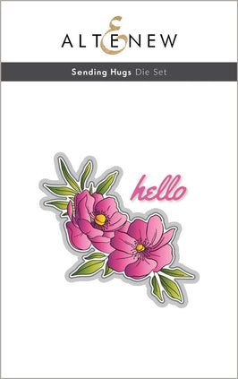 Part A-Glitz Art Craft Co.,LTD Dies A Gift for You - Sending Hugs Die Set