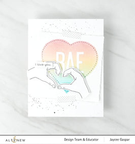 Part A-Glitz Art Craft Co.,LTD Dies A Little Bit of Love Die Set