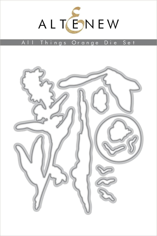 Part A-Glitz Art Craft Co.,LTD Dies All Things Orange Die Set