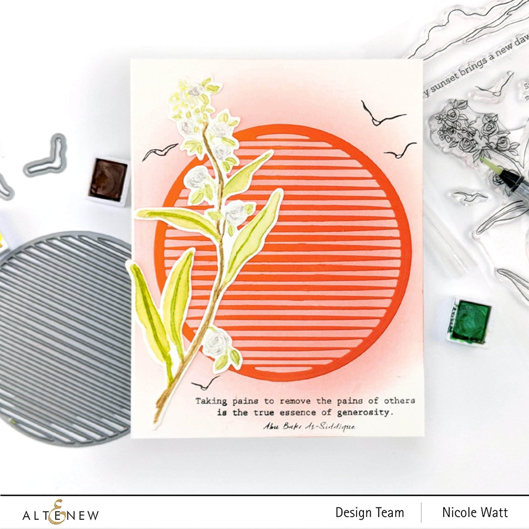 Part A-Glitz Art Craft Co.,LTD Dies All Things Orange Die Set