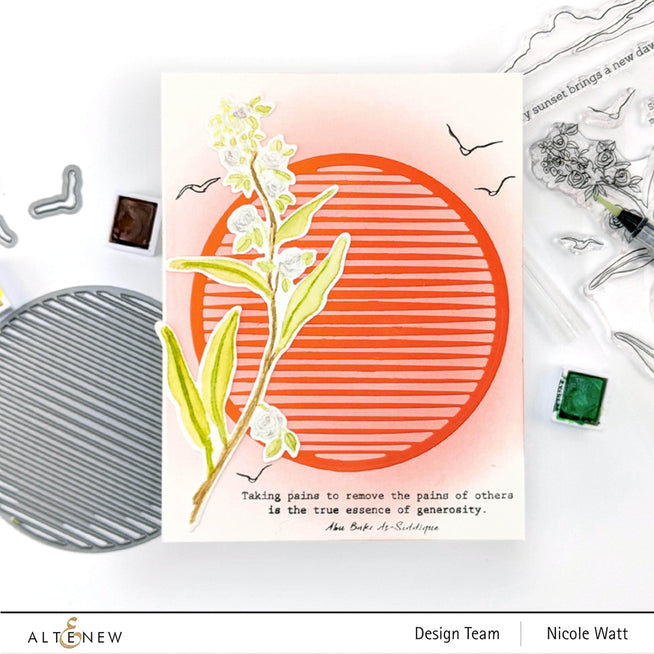 Part A-Glitz Art Craft Co.,LTD Dies All Things Orange Die Set