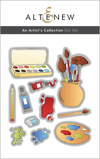Part A-Glitz Art Craft Co.,LTD Dies An Artist's Collection Die Set
