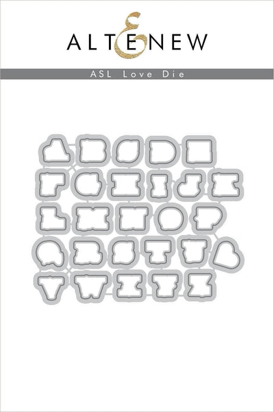 Part A-Glitz Art Craft Co.,LTD Dies ASL Love Die Set