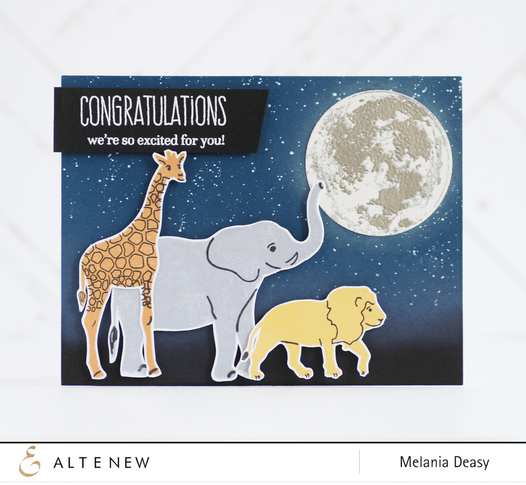 Part A-Glitz Art Craft Co.,LTD Dies Baby Zoo Die Set