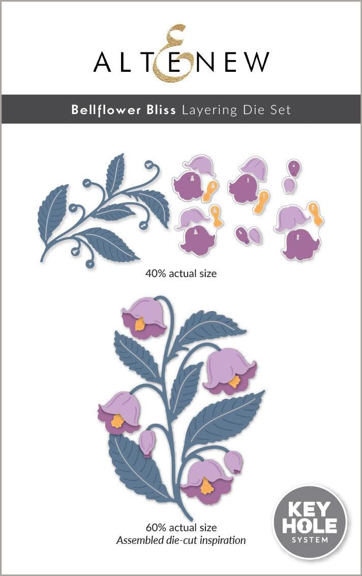 Bellflower Bliss Layering Die Set | Altenew