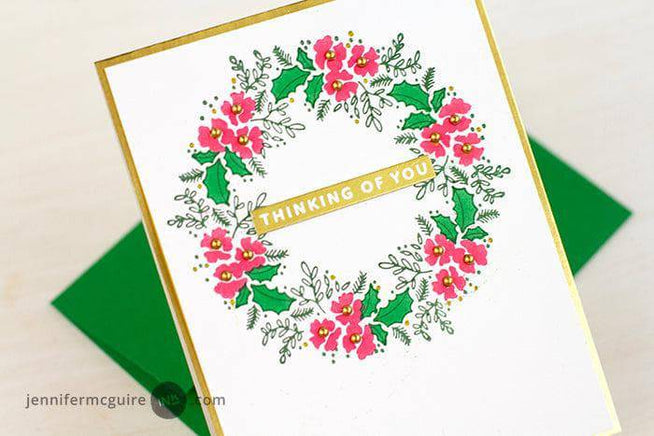 Altenew One-Go Solid Sentiment Strips die and Betterpress plate bundle for creating custom sentiment designs on craft projects.