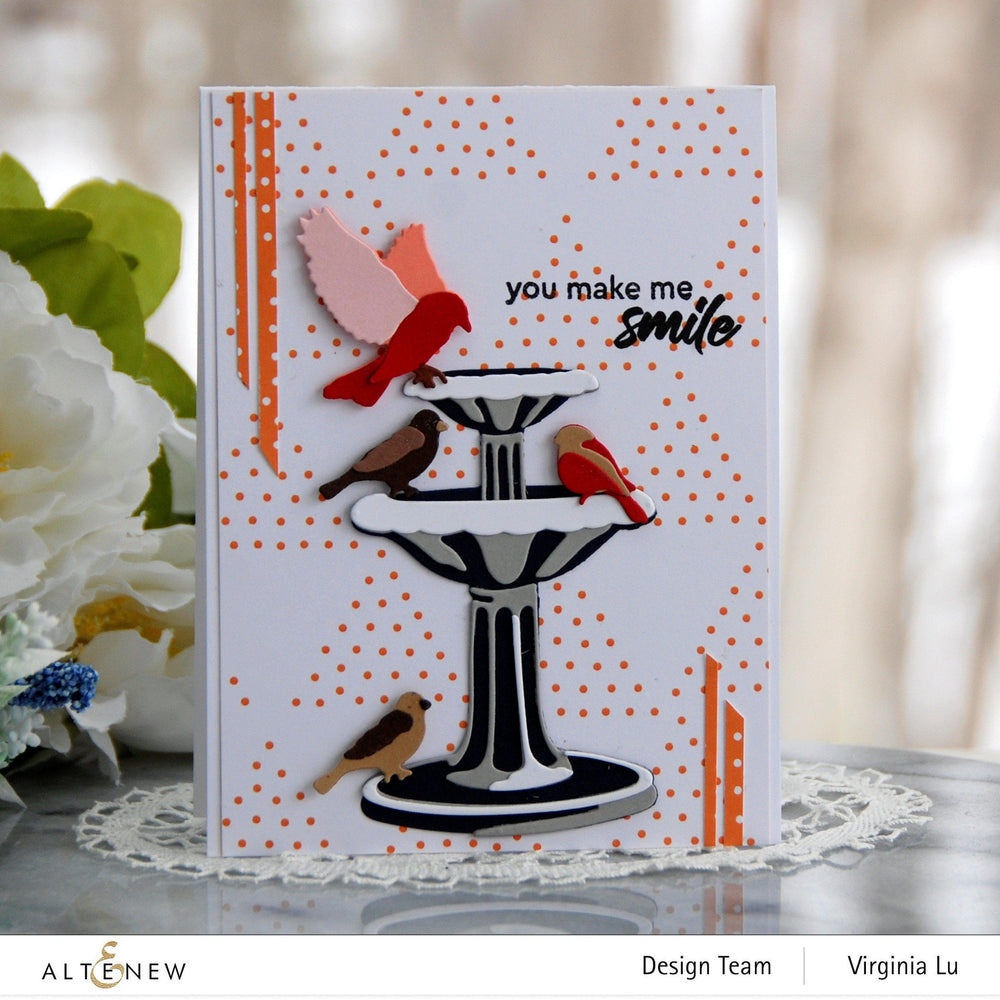 Part A-Glitz Art Craft Co.,LTD Dies Bird Bath Layering Die Set