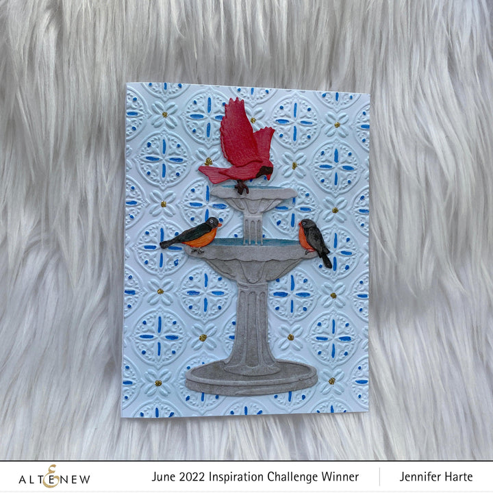 Part A-Glitz Art Craft Co.,LTD Dies Bird Bath Layering Die Set