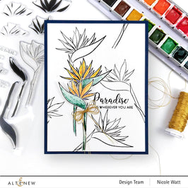 Part A-Glitz Art Craft Co.,LTD Dies Bird of Paradise Die Set