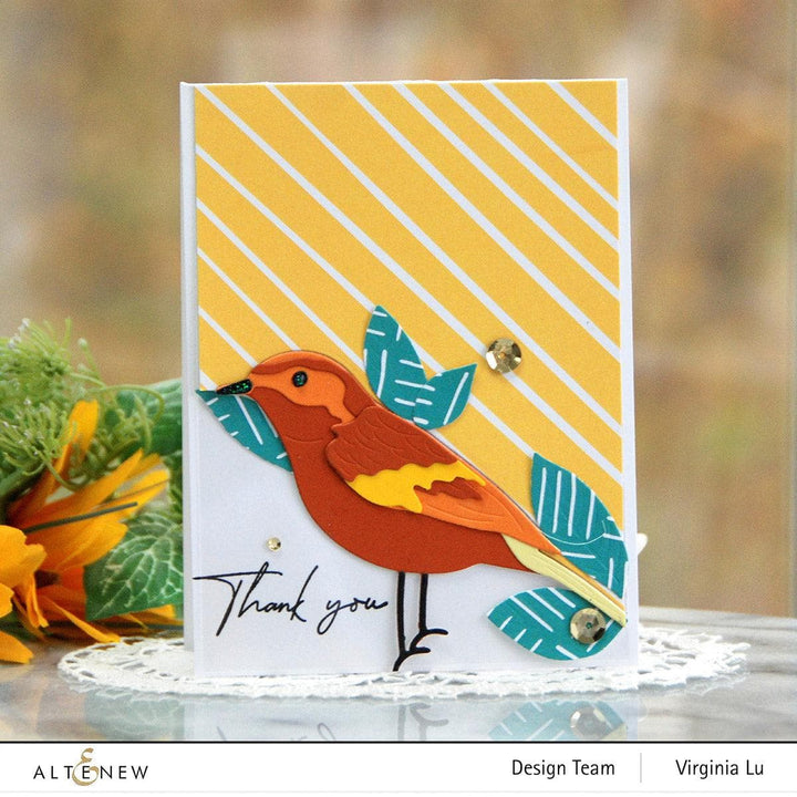 Part A-Glitz Art Craft Co.,LTD Dies Bird of the Mountain Die Set