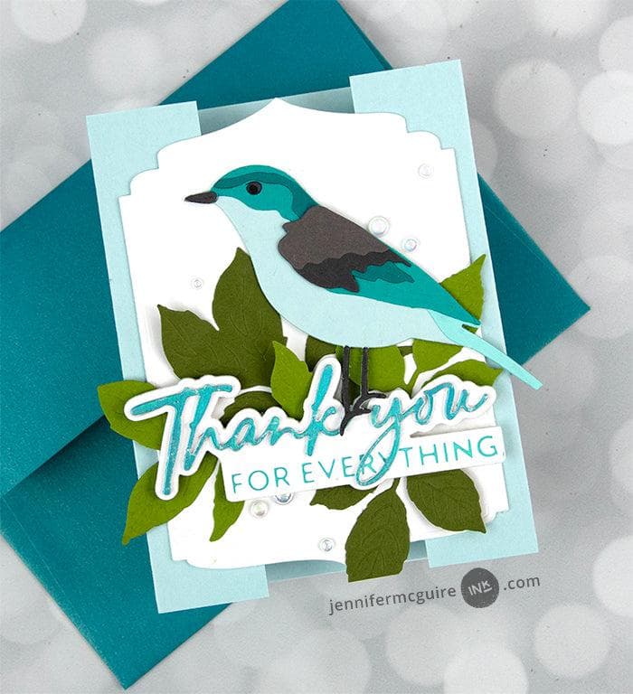 Part A-Glitz Art Craft Co.,LTD Dies Bird of the Mountain Die Set