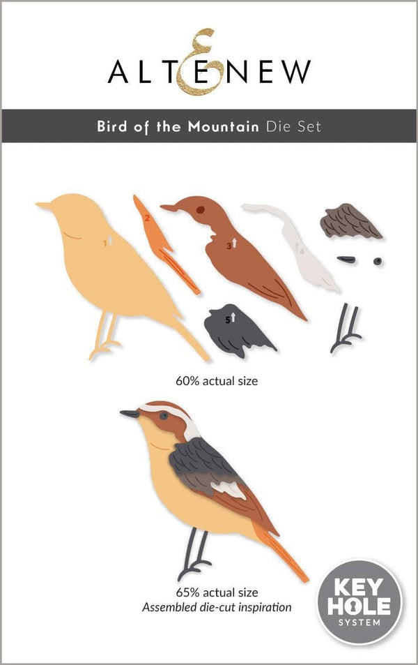 Part A-Glitz Art Craft Co.,LTD Dies Bird of the Mountain Die Set