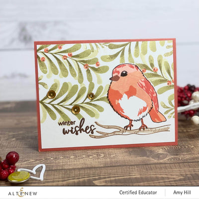 Part A-Glitz Art Craft Co.,LTD Dies Bird of the Woods Die Set