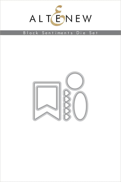 Part A-Glitz Art Craft Co.,LTD Dies Block Sentiments Die Set