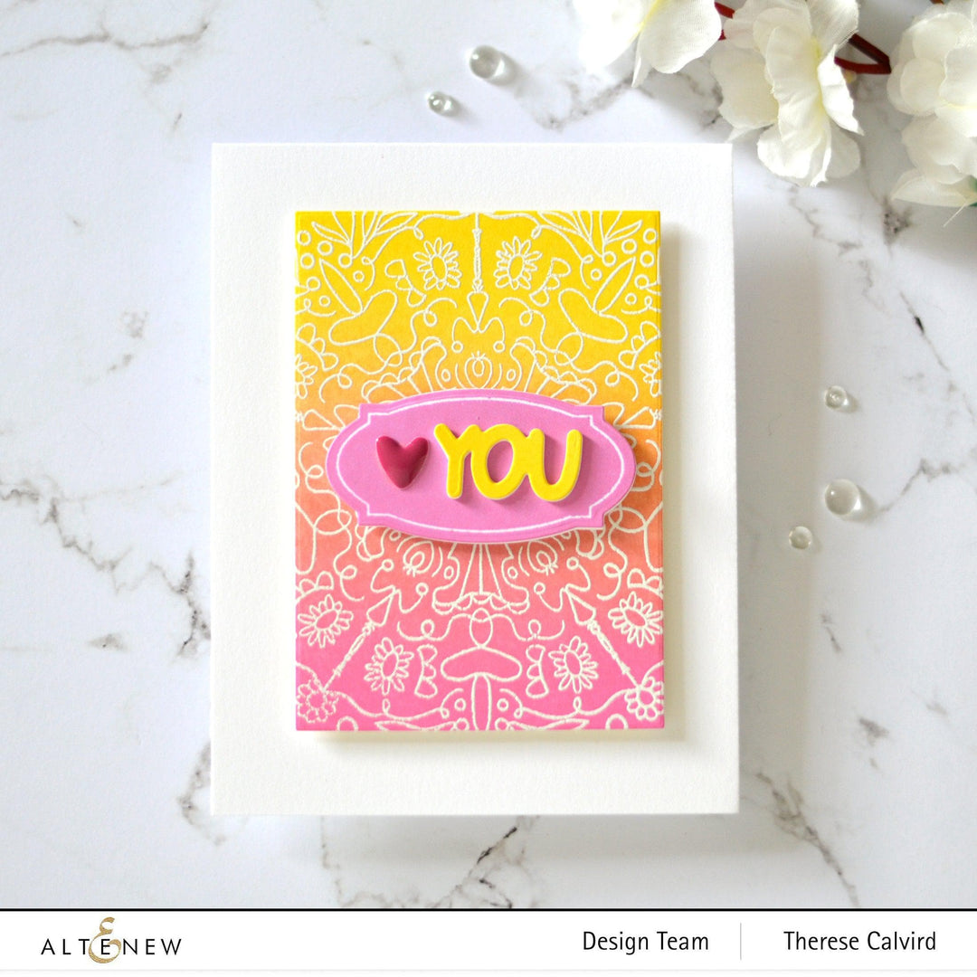 Part A-Glitz Art Craft Co.,LTD Dies Blooming Mandalas Die Set