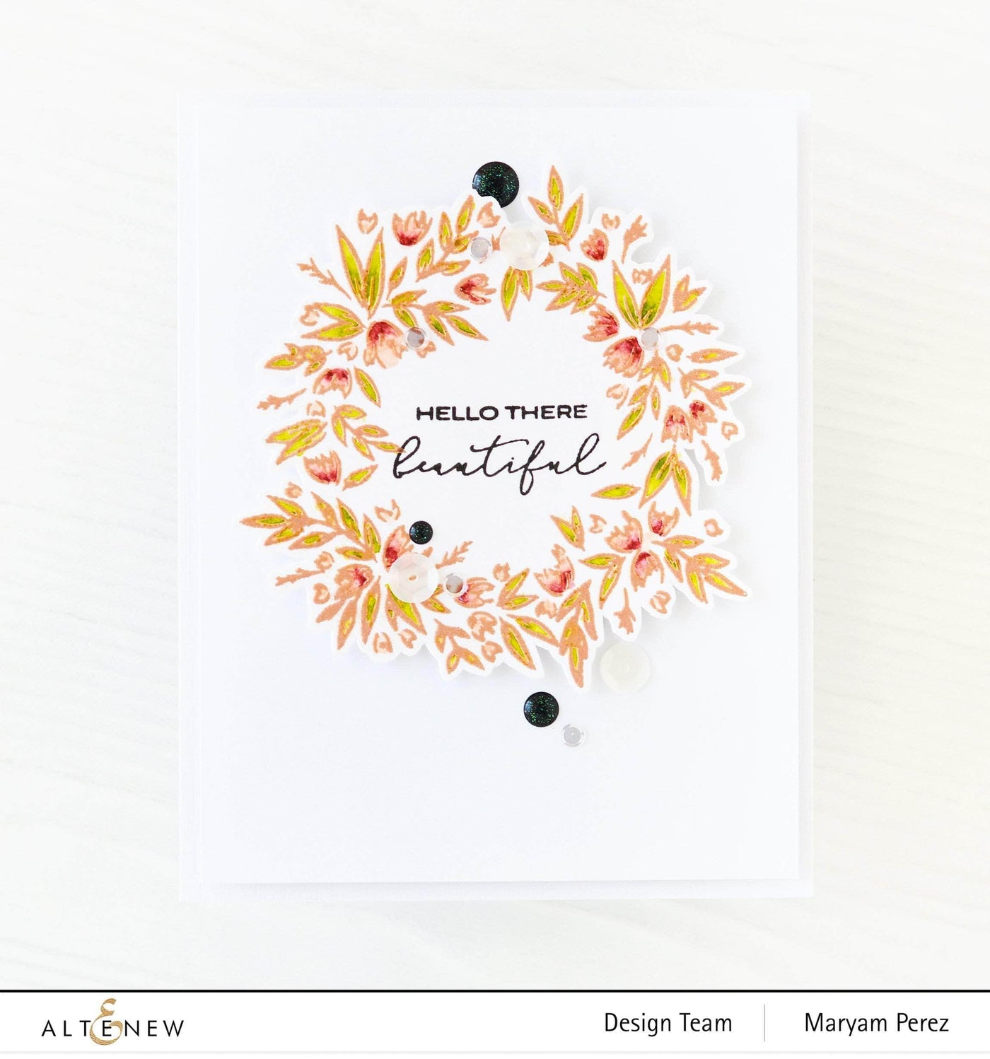 Part A-Glitz Art Craft Co.,LTD Dies Blossom Wreath Die