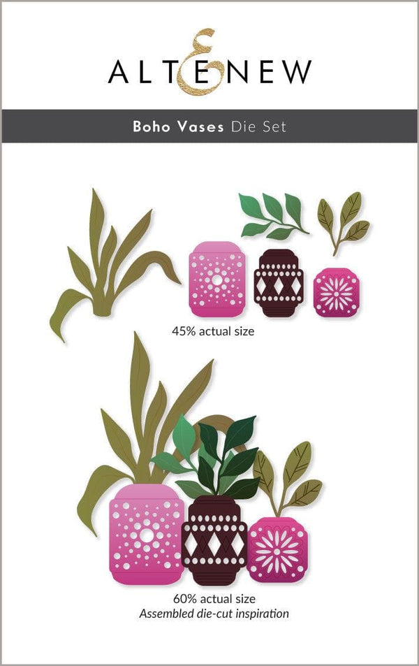 Part A-Glitz Art Craft Co.,LTD Dies Boho Vases Die Set