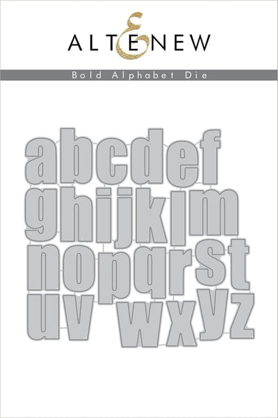 Part A-Glitz Art Craft Co.,LTD Dies Bold Alphabet Die Set