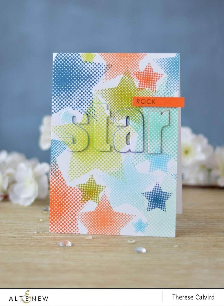 Part A-Glitz Art Craft Co.,LTD Dies Bold Alphabet Die Set