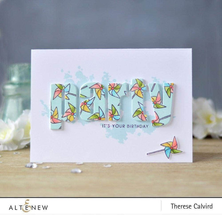 Part A-Glitz Art Craft Co.,LTD Dies Bold Alphabet Die Set