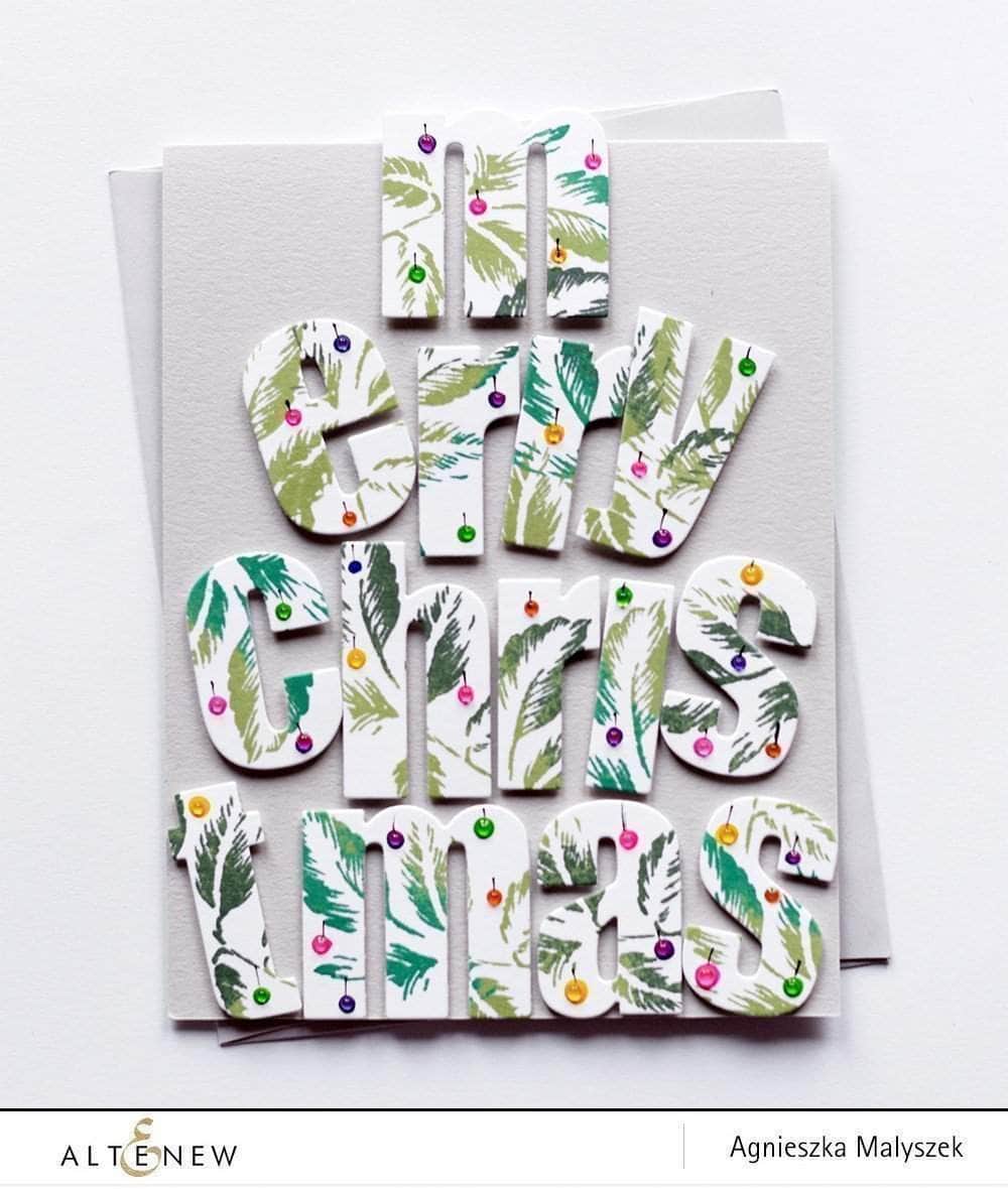 Part A-Glitz Art Craft Co.,LTD Dies Bold Alphabet Die Set