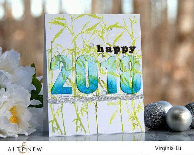 Part A-Glitz Art Craft Co.,LTD Dies Bold Numerals Die Set