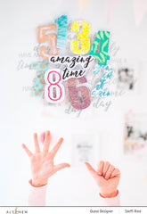 Part A-Glitz Art Craft Co.,LTD Dies Bold Numerals Die Set