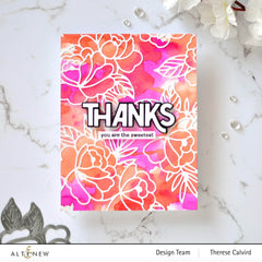 Part A-Glitz Art Craft Co.,LTD Dies Bold Thanks Die Set