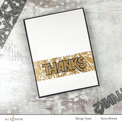 Part A-Glitz Art Craft Co.,LTD Dies Bold Thanks Die Set