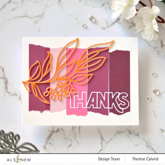 Part A-Glitz Art Craft Co.,LTD Dies Bold Thanks Die Set