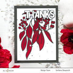 Part A-Glitz Art Craft Co.,LTD Dies Bold Thanks Die Set