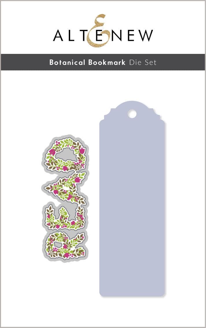 Part A-Glitz Art Craft Co.,LTD Dies Botanical Bookmark Die Set