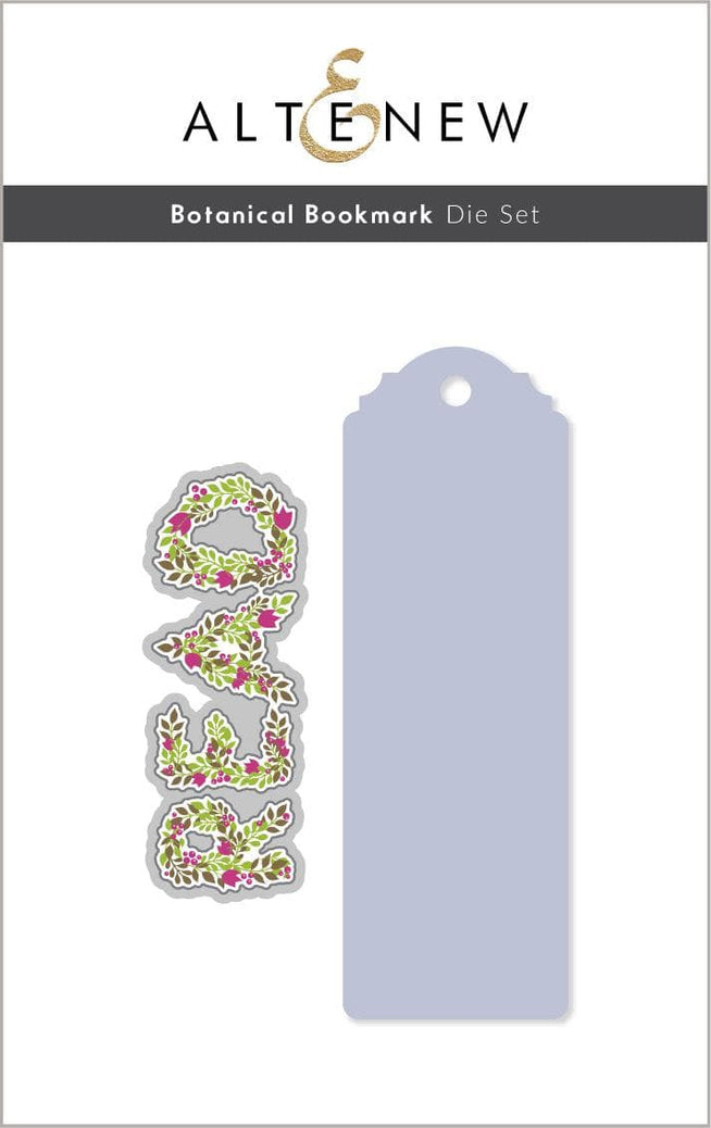 Part A-Glitz Art Craft Co.,LTD Dies Botanical Bookmark Die Set