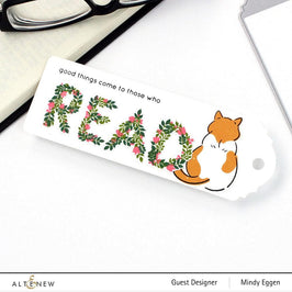 Part A-Glitz Art Craft Co.,LTD Dies Botanical Bookmark Die Set