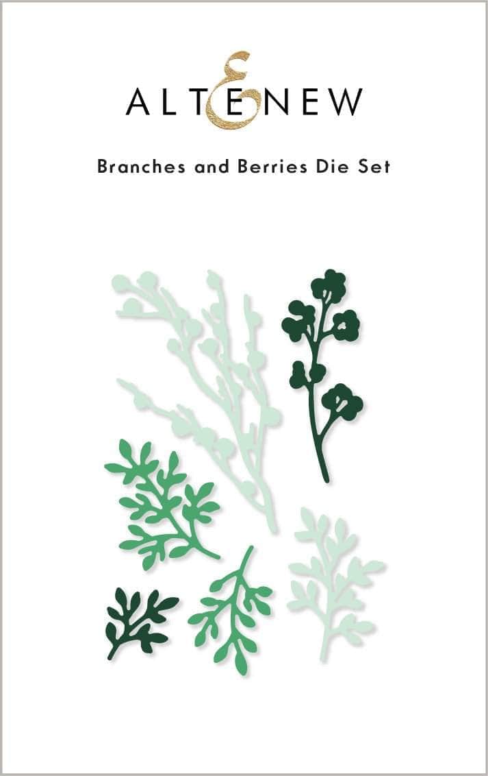 Part A-Glitz Art Craft Co.,LTD Dies Branches and Berries Die Set