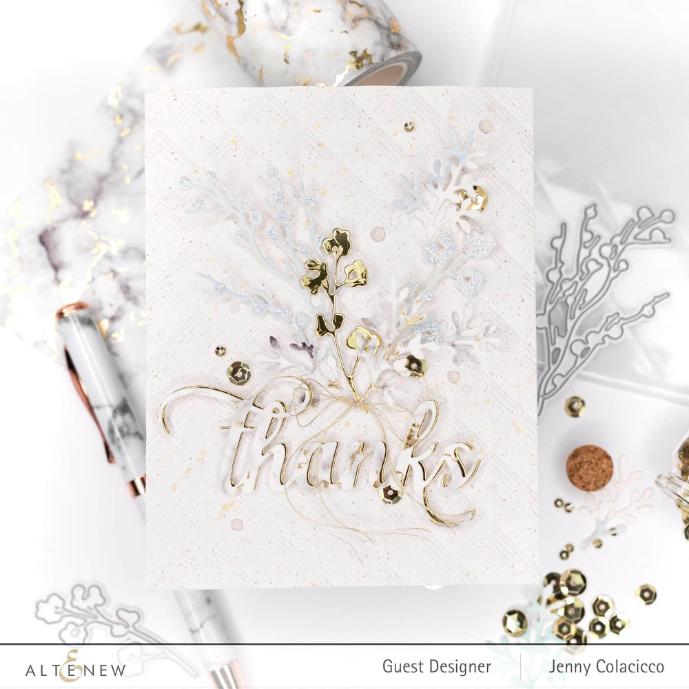 Part A-Glitz Art Craft Co.,LTD Dies Branches and Berries Die Set