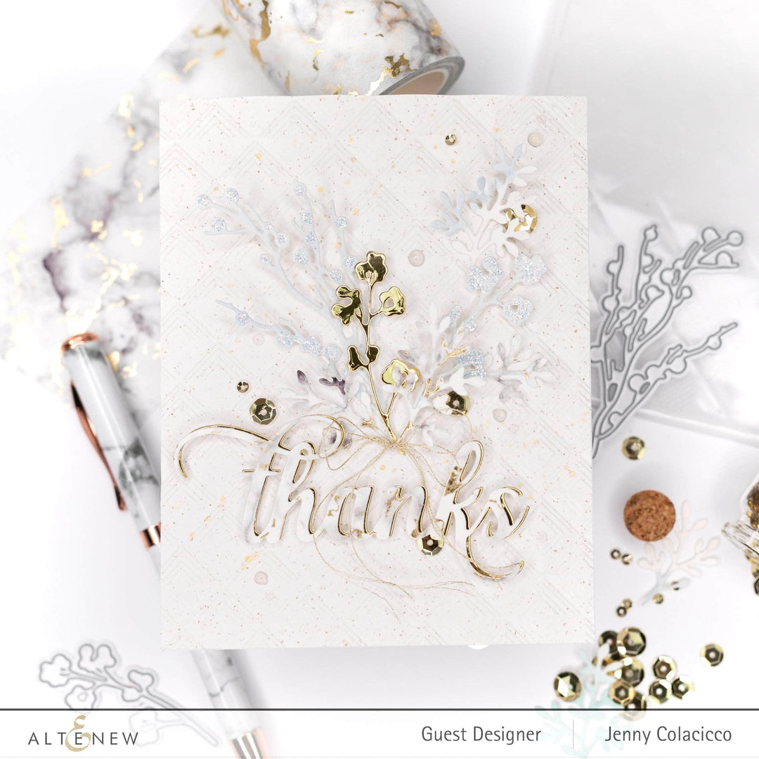 Part A-Glitz Art Craft Co.,LTD Dies Branches and Berries Die Set