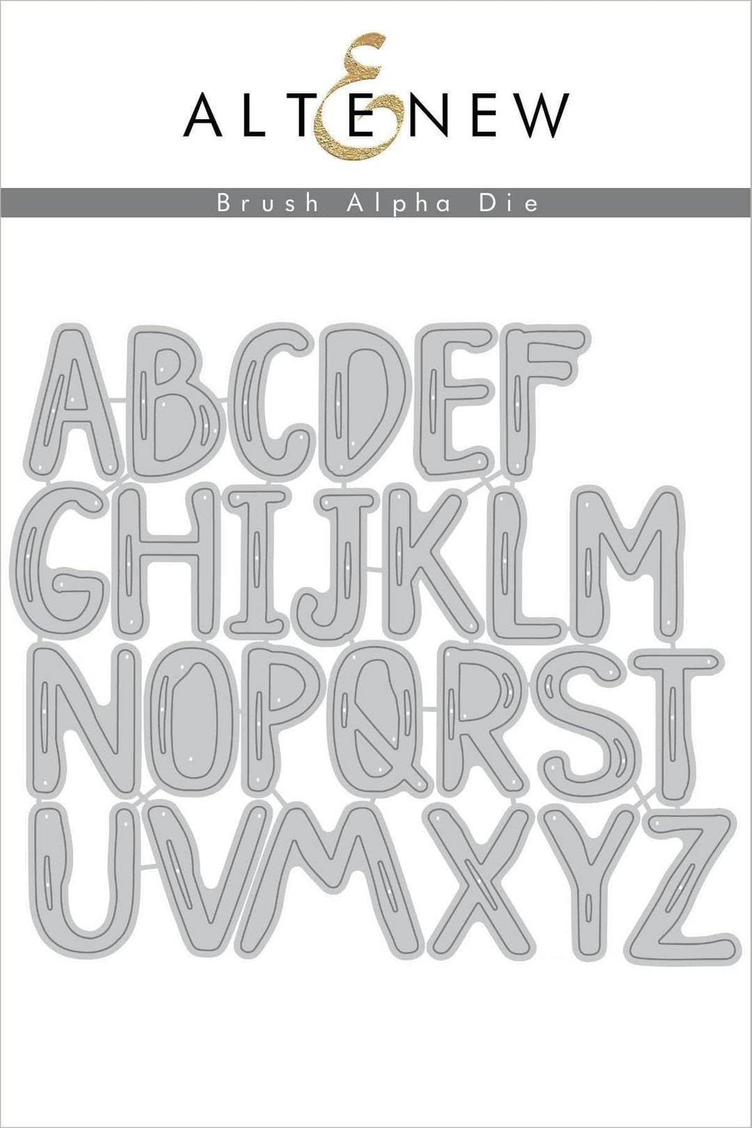 Part A-Glitz Art Craft Co.,LTD Dies Brush Alpha Die Set