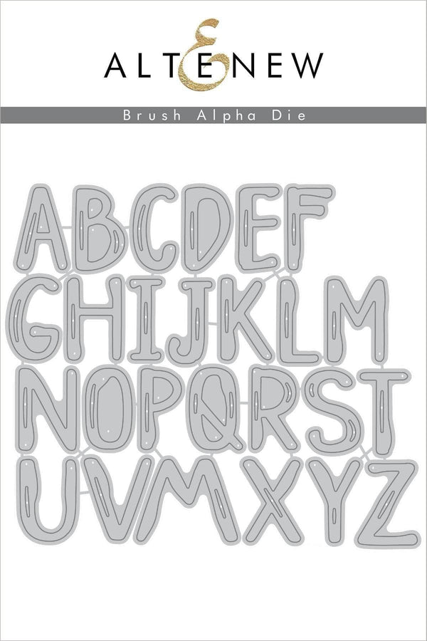 Part A-Glitz Art Craft Co.,LTD Dies Brush Alpha Die Set