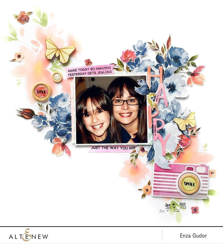 Part A-Glitz Art Craft Co.,LTD Dies Brush Alpha Die Set