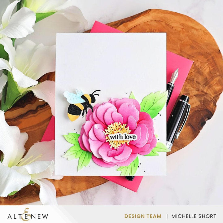 Bubbly Bumble Bee Layering Die Set