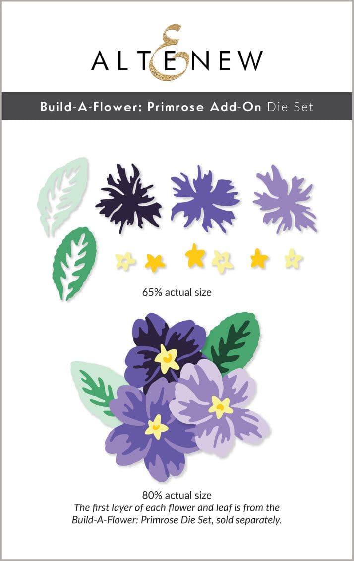 Part A-Glitz Art Craft Co.,LTD Dies Build-A-Flower: Primrose Add-On Layering Die Set