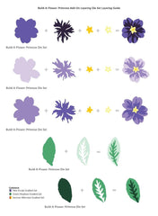 Part A-Glitz Art Craft Co.,LTD Dies Build-A-Flower: Primrose Add-On Layering Die Set