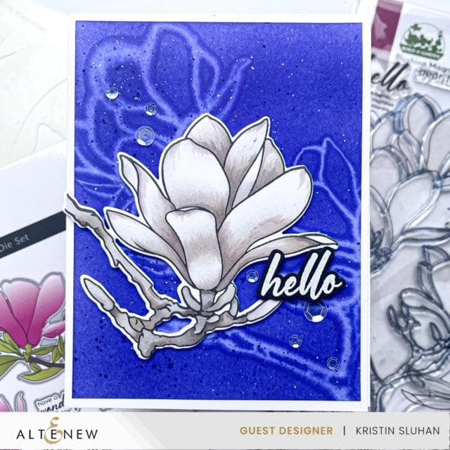 Build-A-Garden: Blushing Magnolias Add-on Die Set | Altenew