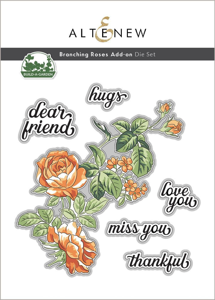 Build-A-Garden: Branching Roses Add-on Die Set