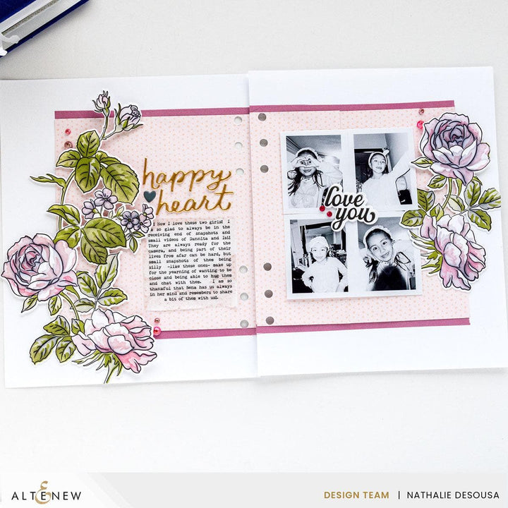 Build-A-Garden: Branching Roses Add-on Die Set