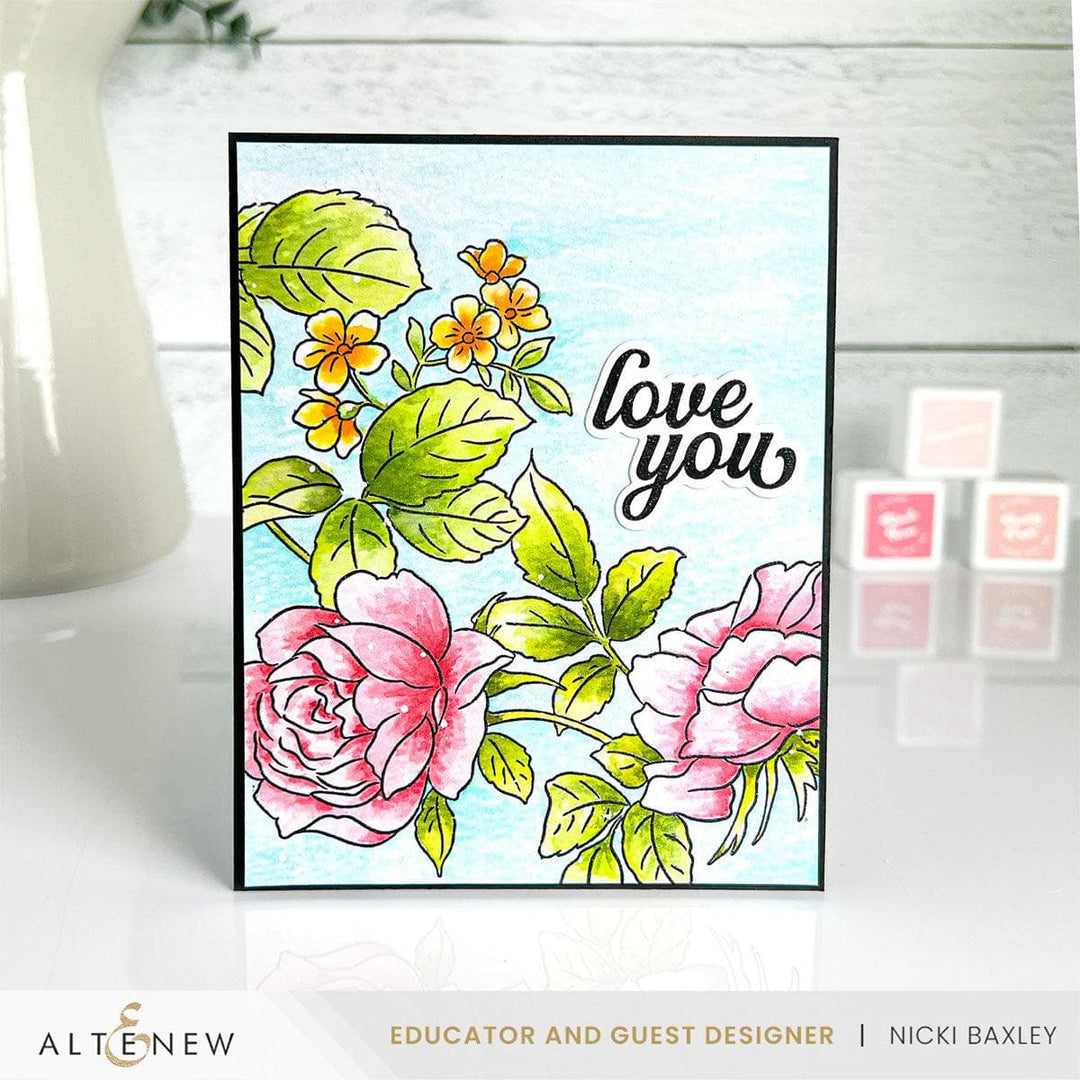 Build-A-Garden: Branching Roses Add-on Die Set