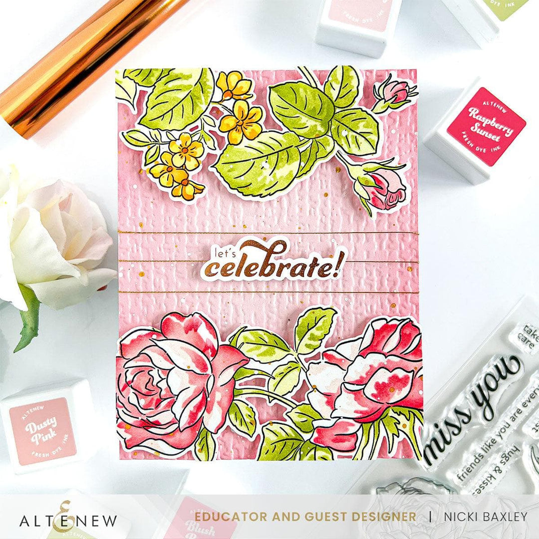 Build-A-Garden: Branching Roses Add-on Die Set